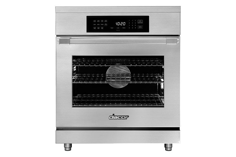 Dacor HIPR30S 30" Induction Pro Range, Silver Stainless Steel