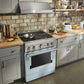 Kitchenaid KFGC500JMB Kitchenaid® 30'' Smart Commercial-Style Gas Range With 4 Burners - Misty Blue