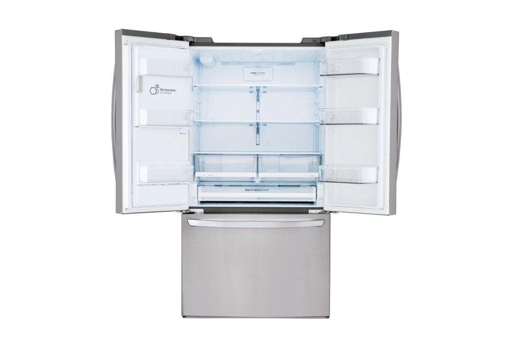 Lg LFXC22526S 22 Cu. Ft. Smart Wi-Fi Enabled French Door Counter-Depth Refrigerator