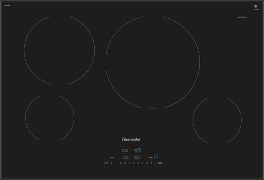 Thermador CIT304TB 30-Inch Masterpiece® Induction Cooktop, Black, Frameless