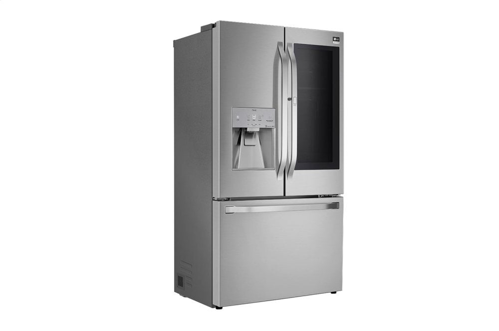 Lg SRFVC2406S Lg Studio 24 Cu. Ft. Smart Wi-Fi Enabled Instaview™ Door-In-Door® Counter-Depth Refrigerator With Craft Ice™ Maker