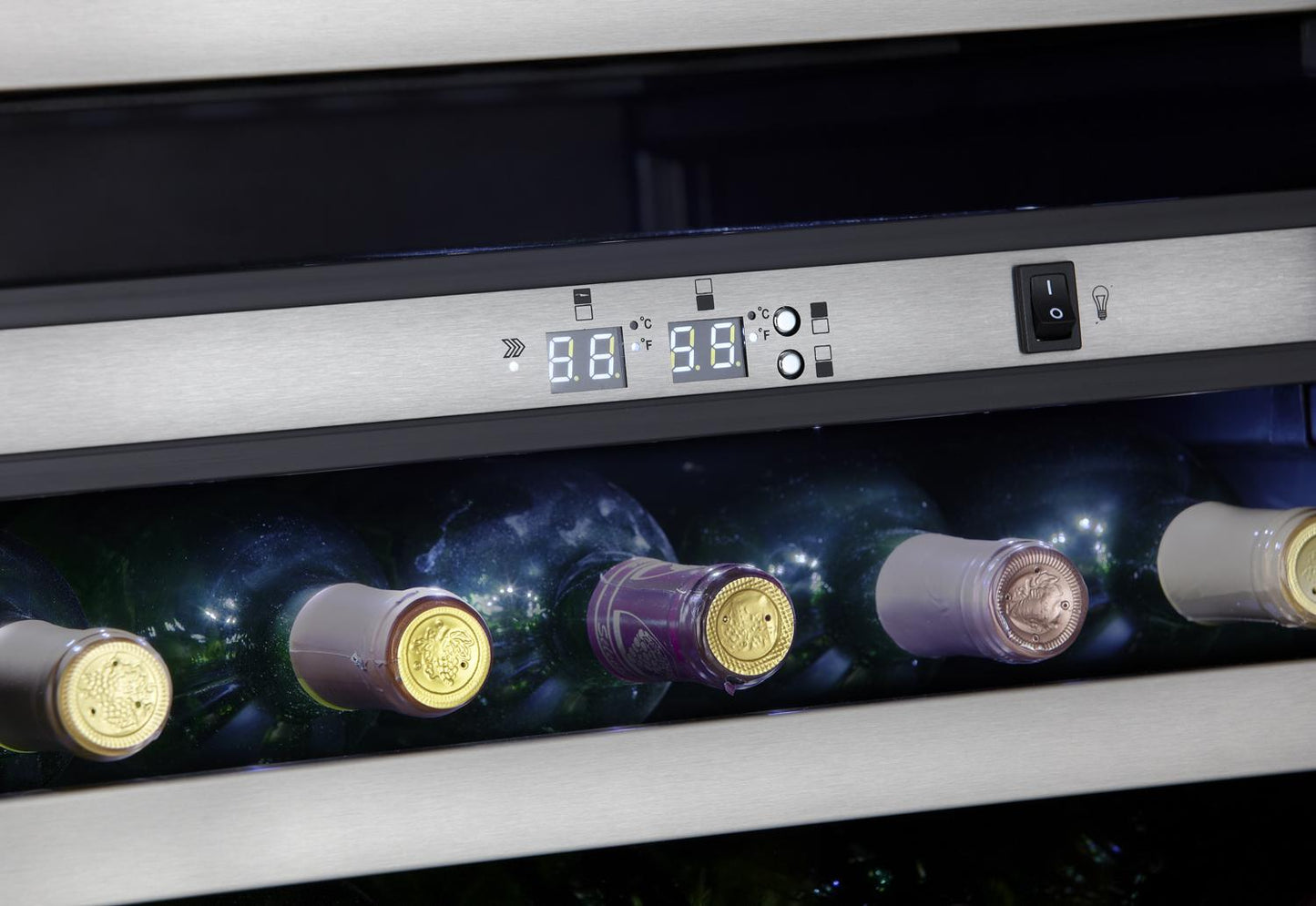 Danby DWC114BLSDD Danby Designer 38 Bottle Wine Cooler