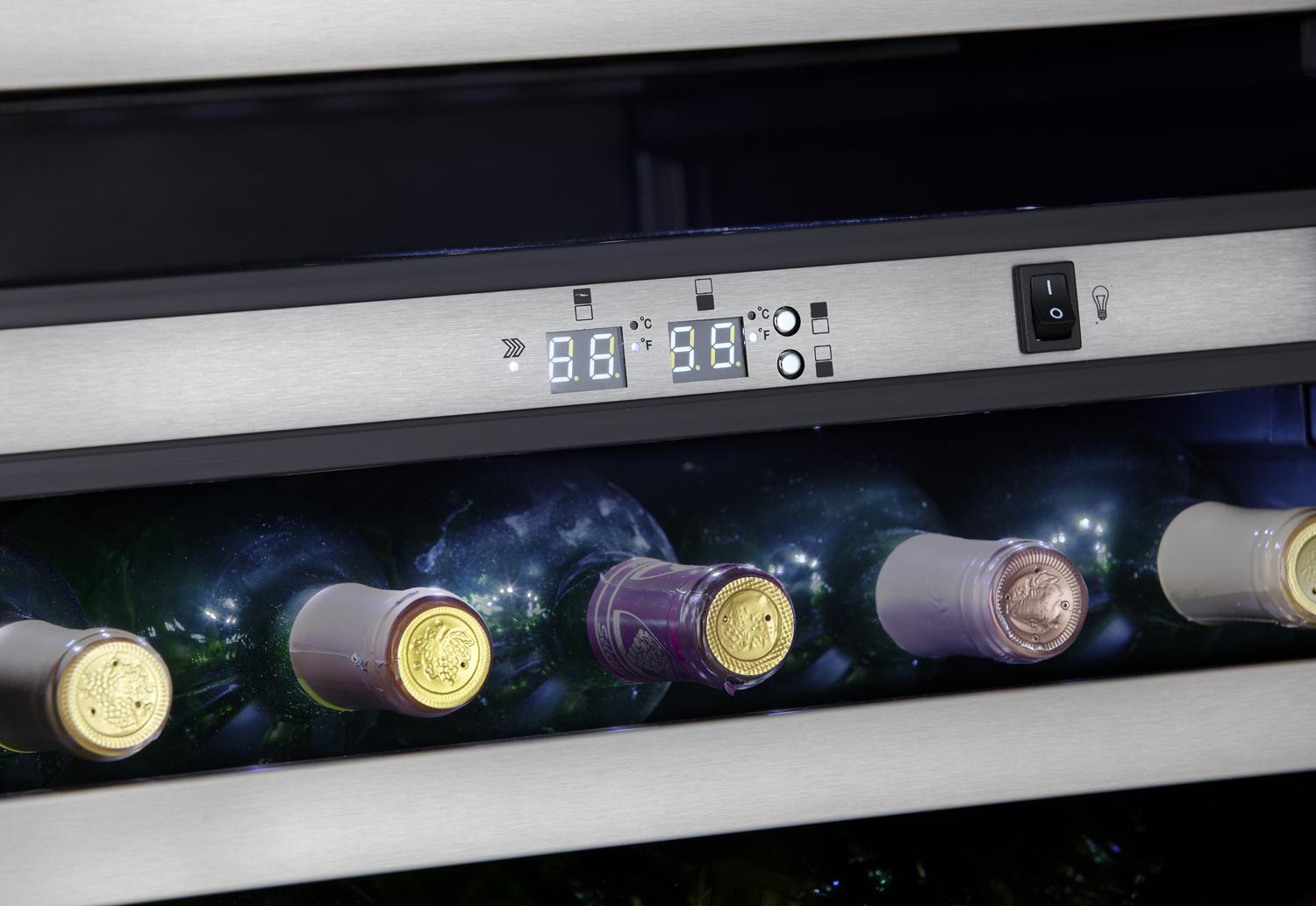 Danby DWC114BLSDD Danby Designer 38 Bottle Wine Cooler