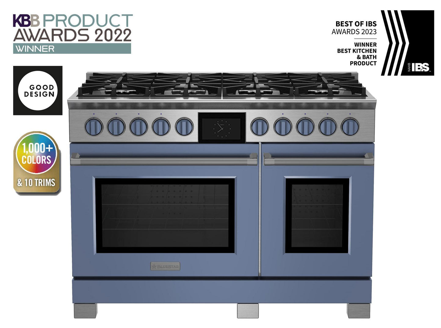 Bluestar BSDF488B 48" Dual Fuel Range