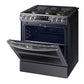 Samsung NX58K9850SG 5.8 Cu. Ft. Slide-In Gas Range With Flex Duo™ & Dual Door In Black Stainless Steel