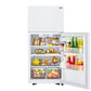 Lg LTCS20020W 20 Cu. Ft. Top Freezer Refrigerator