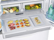 Samsung RF28HDEDPWW 28 Cu. Ft. Food Showcase 3-Door French Door Refrigerator In White