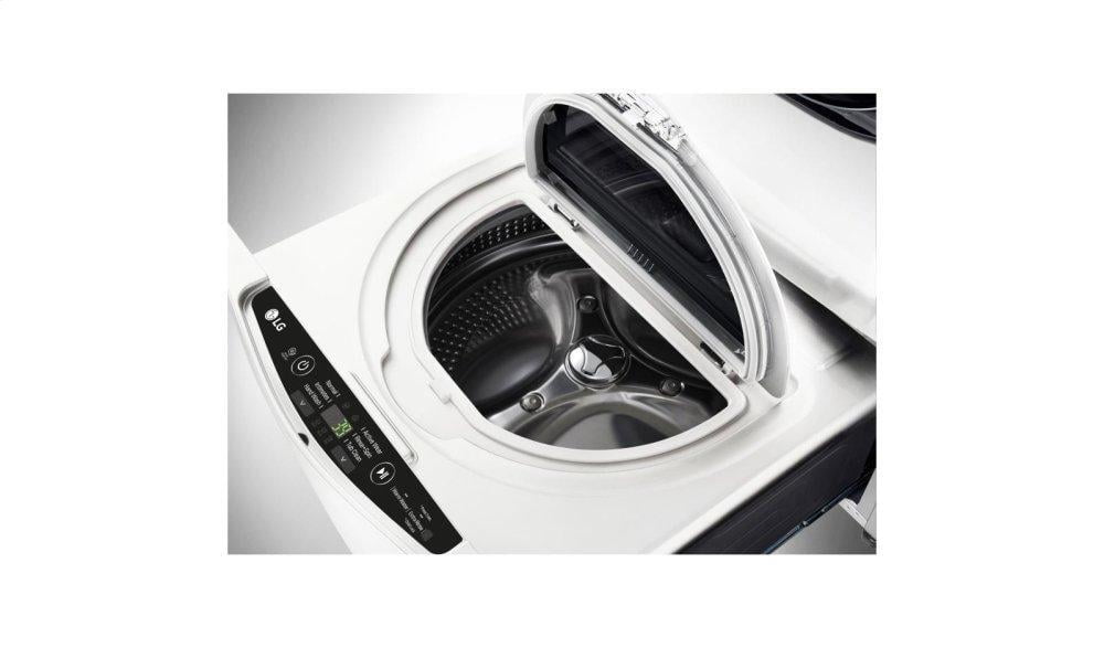Lg WD100CW 1.0 Cu. Ft. Lg Sidekick™ Pedestal Washer, Lg Twinwash™ Compatible