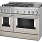 Kitchenaid KFGC558JMH Kitchenaid® 48'' Smart Commercial-Style Gas Range With Griddle - Milkshake
