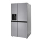 Lg LRSXS2706V 27 Cu. Ft. Side-By-Side Refrigerator With Smooth Touch Ice Dispenser