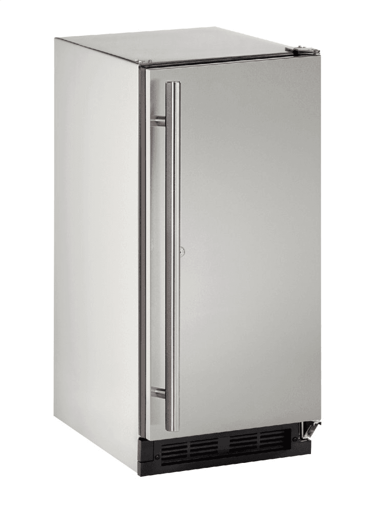U-Line U1215RSOD00B Outdoor Series 15" Outdoor Refrigerator With Stainless Solid Finish And Field Reversible Door Swing (115 Volts / 60 Hz)
