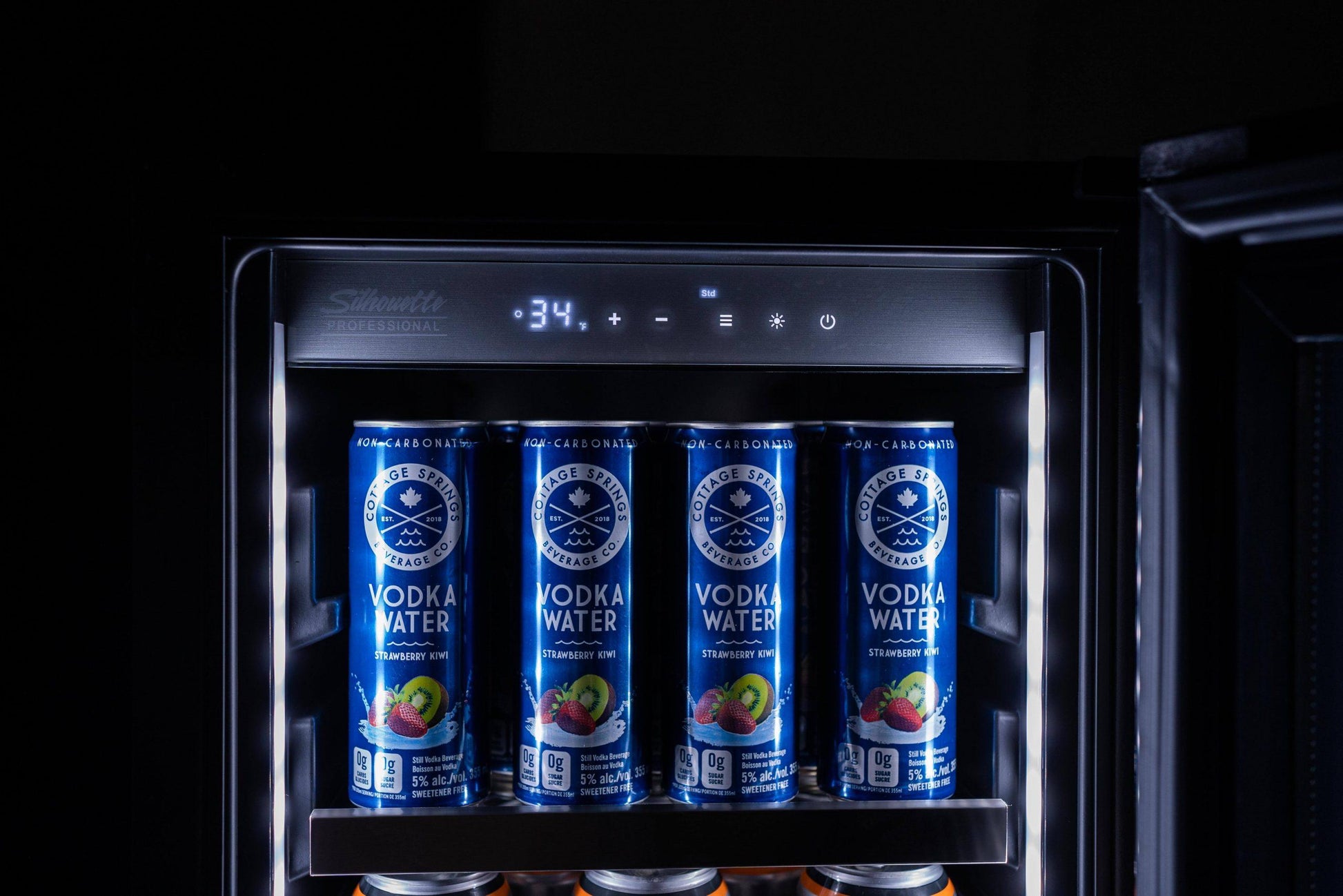 Silhouette SPRBC031D1SS Silhouette - 3.1 Cu. Ft. Built-In Under Counter Beverage Center