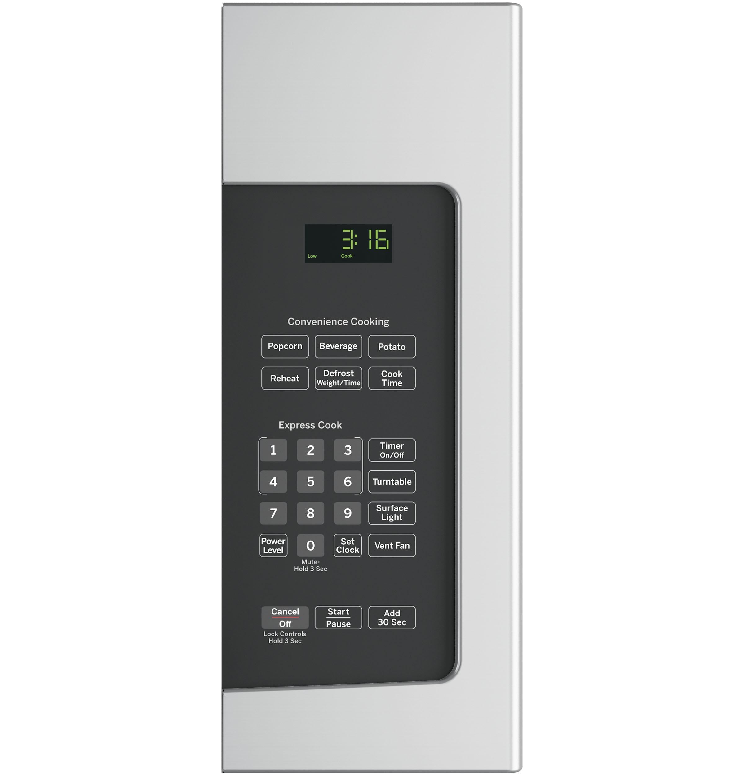 Ge Appliances JVM3162RJSS Ge® 1.6 Cu. Ft. Over-The-Range Microwave Oven