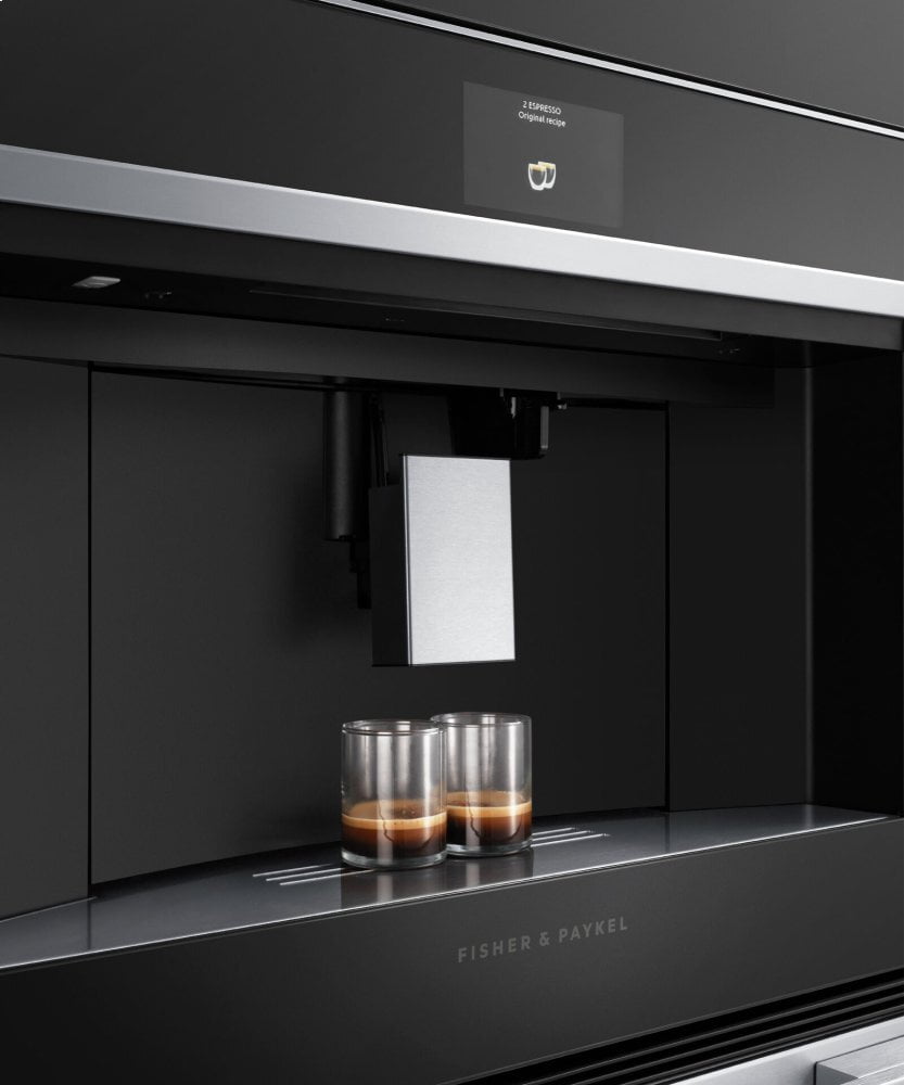 Fisher & Paykel EB24DSXB1 Built-In Coffee Maker, 24"