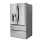 Lg LMXS28626S 28 Cu.Ft. Smart Wi-Fi Enabled French Door Refrigerator