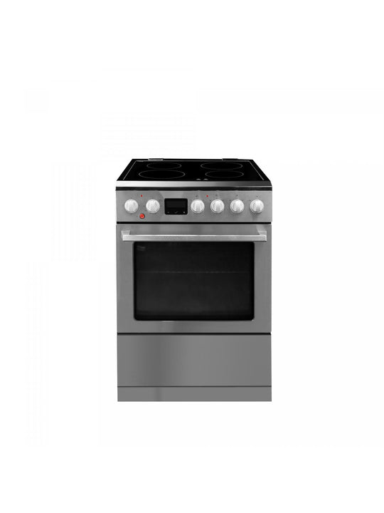 Danby DRCA240BSS Danby 24-In Truairfry Smooth Top Slide-In Electric Range In Stainless Steel