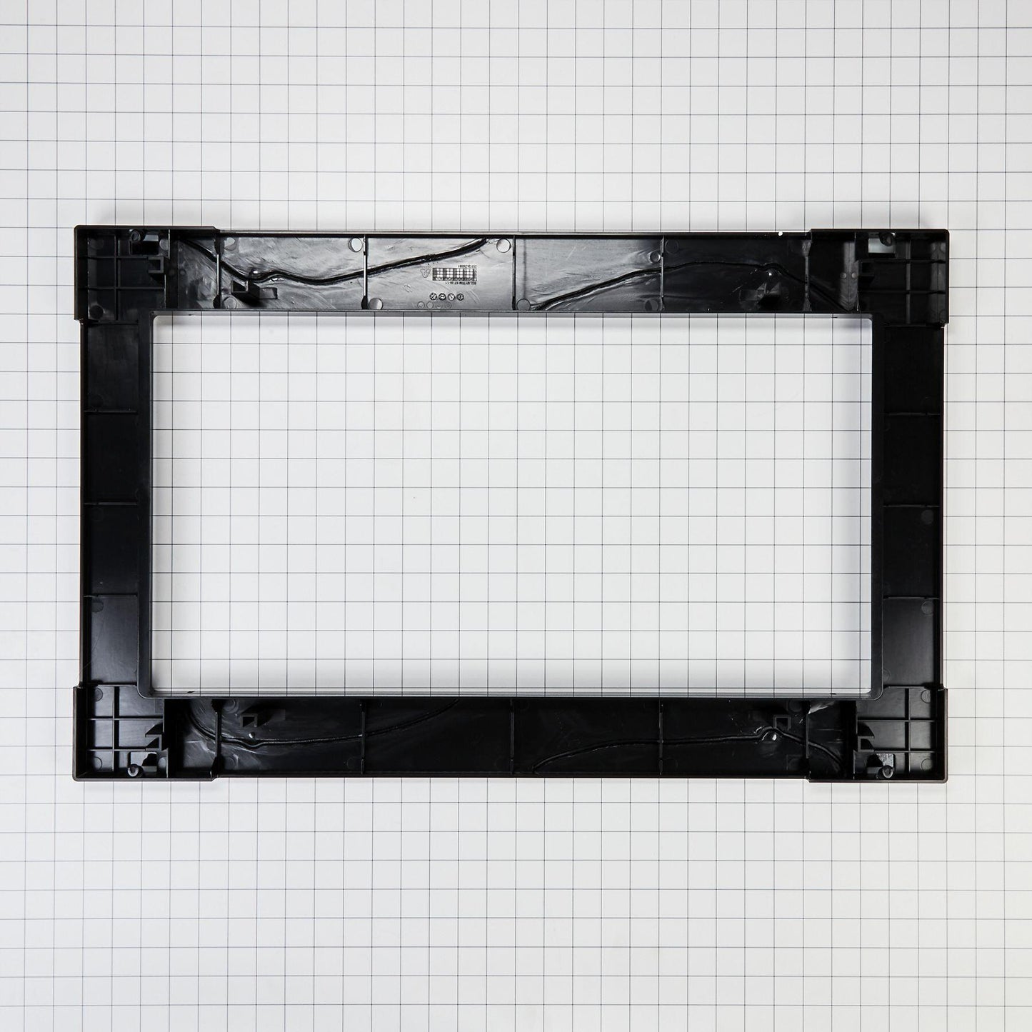 Kitchenaid MK2220AZ Countertop Microwave Trim Kit, Anti-Fingerprint Stainless Steel - Fingerprint Resistant Stainless Steel