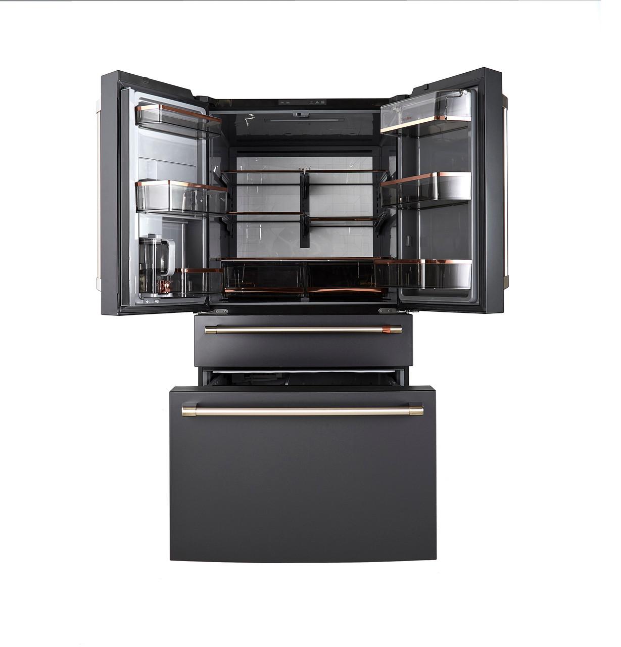 Cafe CGE29DP3TD1 Café&#8482; Energy Star® 28.7 Cu. Ft. Smart 4-Door French-Door Refrigerator With Dual-Dispense Autofill Pitcher