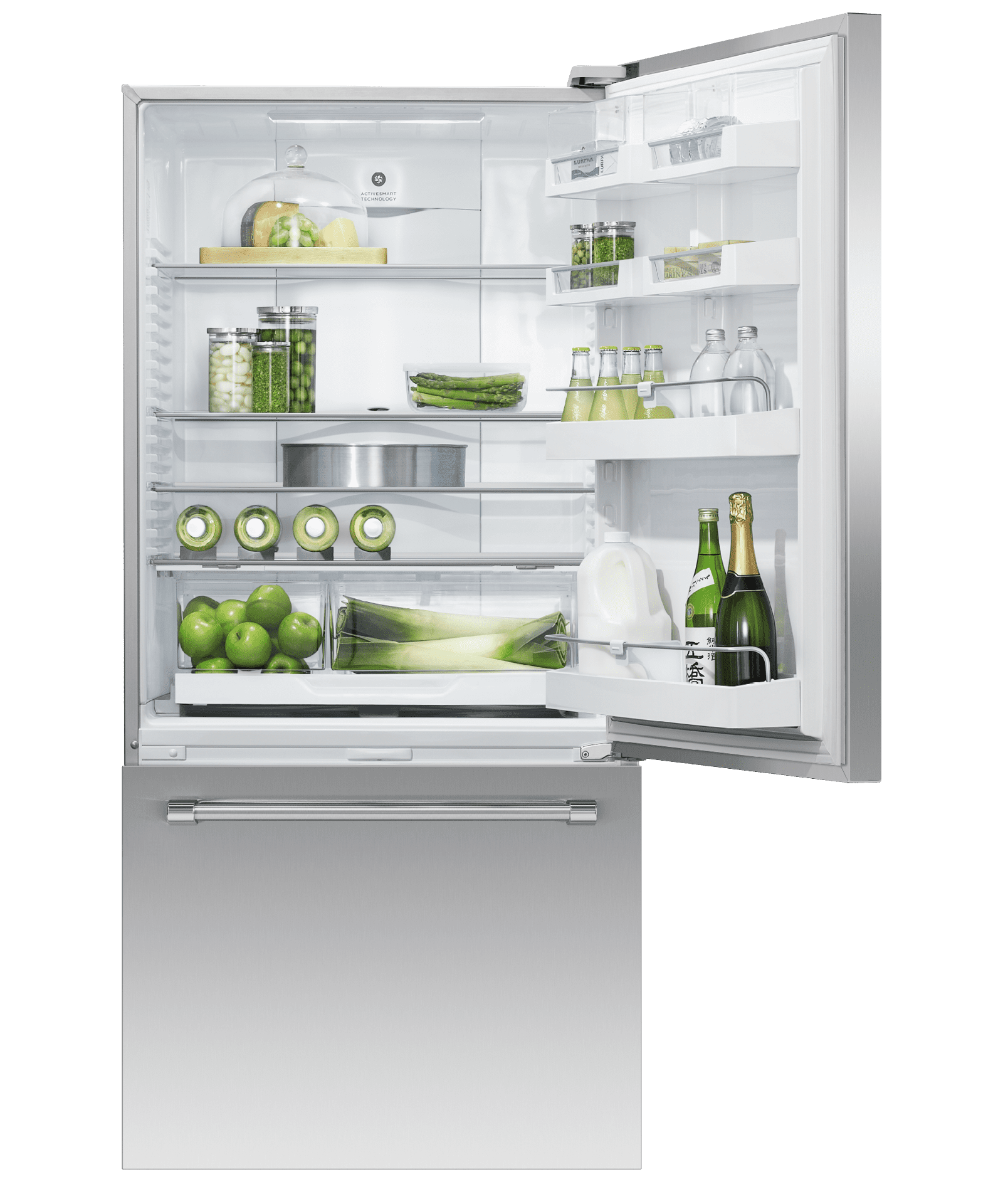 Fisher & Paykel RF170WRKJX6 Freestanding Refrigerator Freezer, 32", 17.1 Cu Ft, Ice