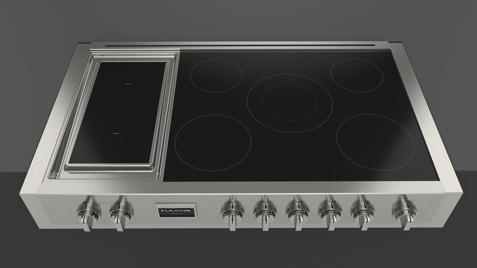 Fulgor Milano F6IRT485GS1 Sofia 48" Pro Induction Rangetop With Griddle
