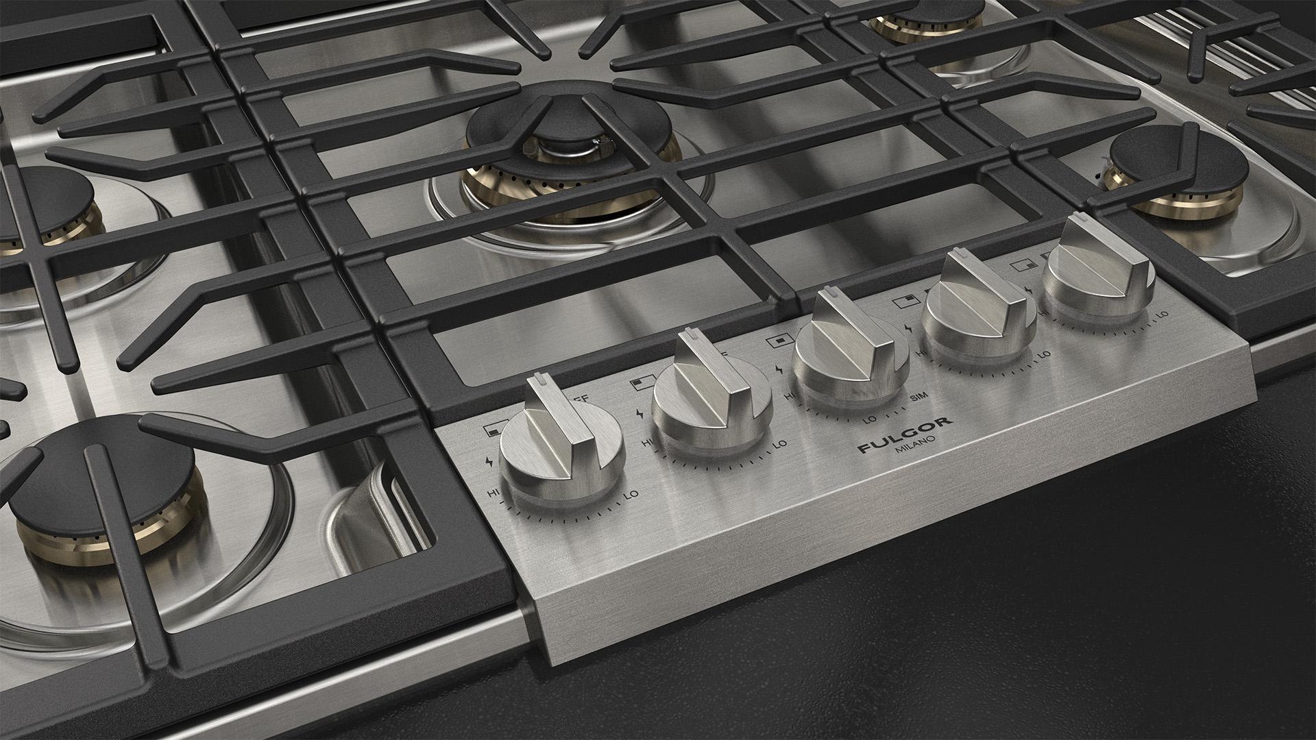 Fulgor Milano F6PGK305S2 30" Pro Gas Cooktop