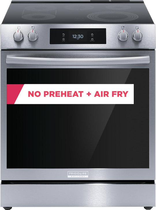 Frigidaire GCFE3060BF Frigidaire Gallery 30" Front Control Electric Range With Total Convection