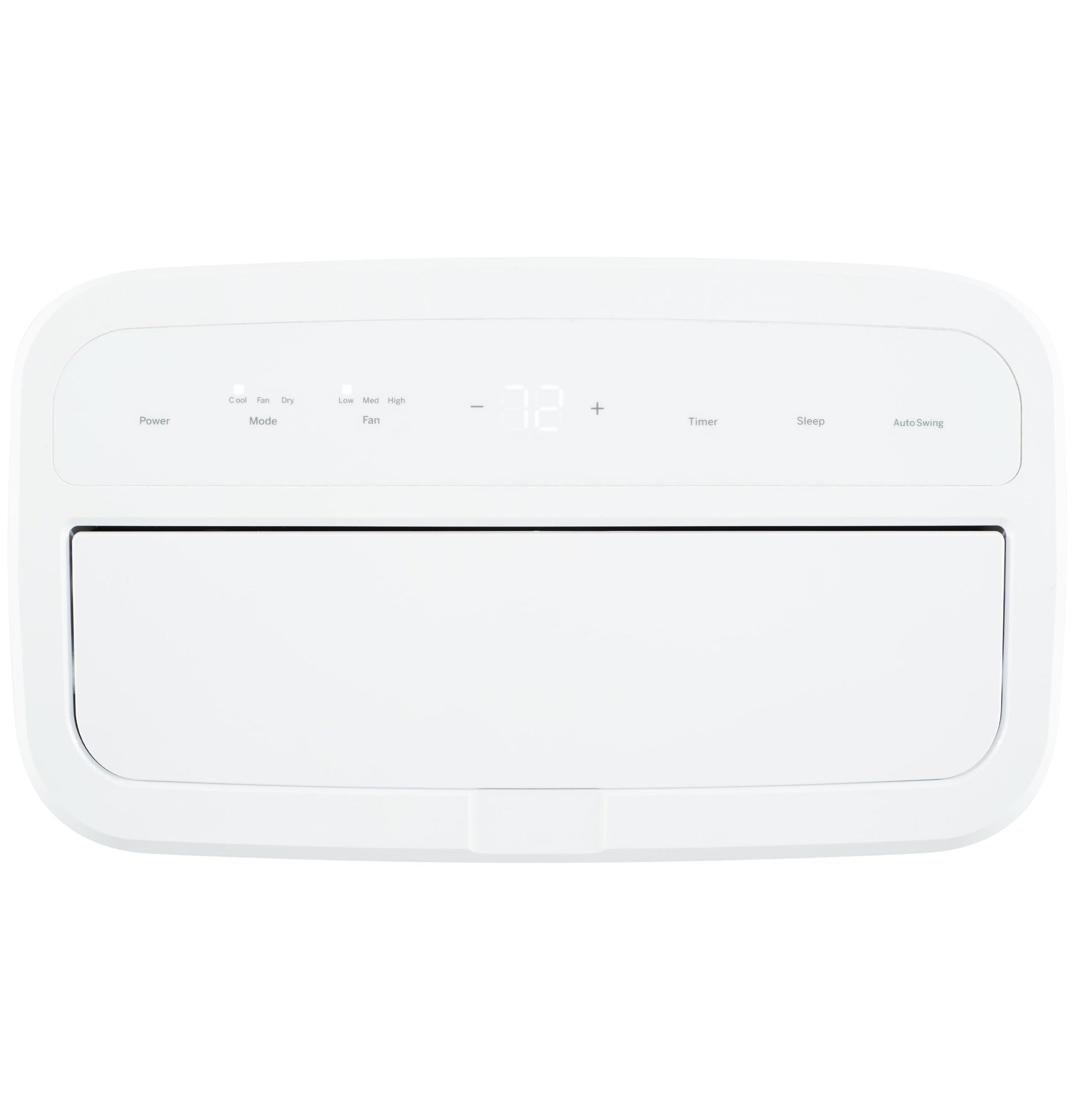 Ge Appliances APCD08JASW Ge® 8,500 Btu Portable Air Conditioner With Dehumifier And Remote, White