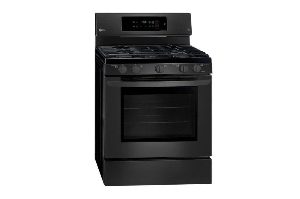 Lg LRG3194BM 5.4 Cu. Ft. Gas Single Oven Range With Fan Convection And Easyclean®