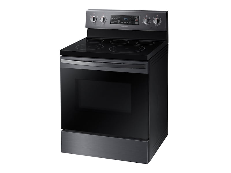 Samsung NE59R4321SG 5.9 Cu. Ft. Freestanding Electric Range With Convection In Black Stainless Steel