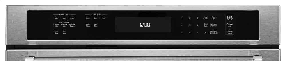 Kitchenaid KODE300ESS 30" Double Wall Oven With Even-Heat&#8482; True Convection (Upper Oven) - Stainless Steel