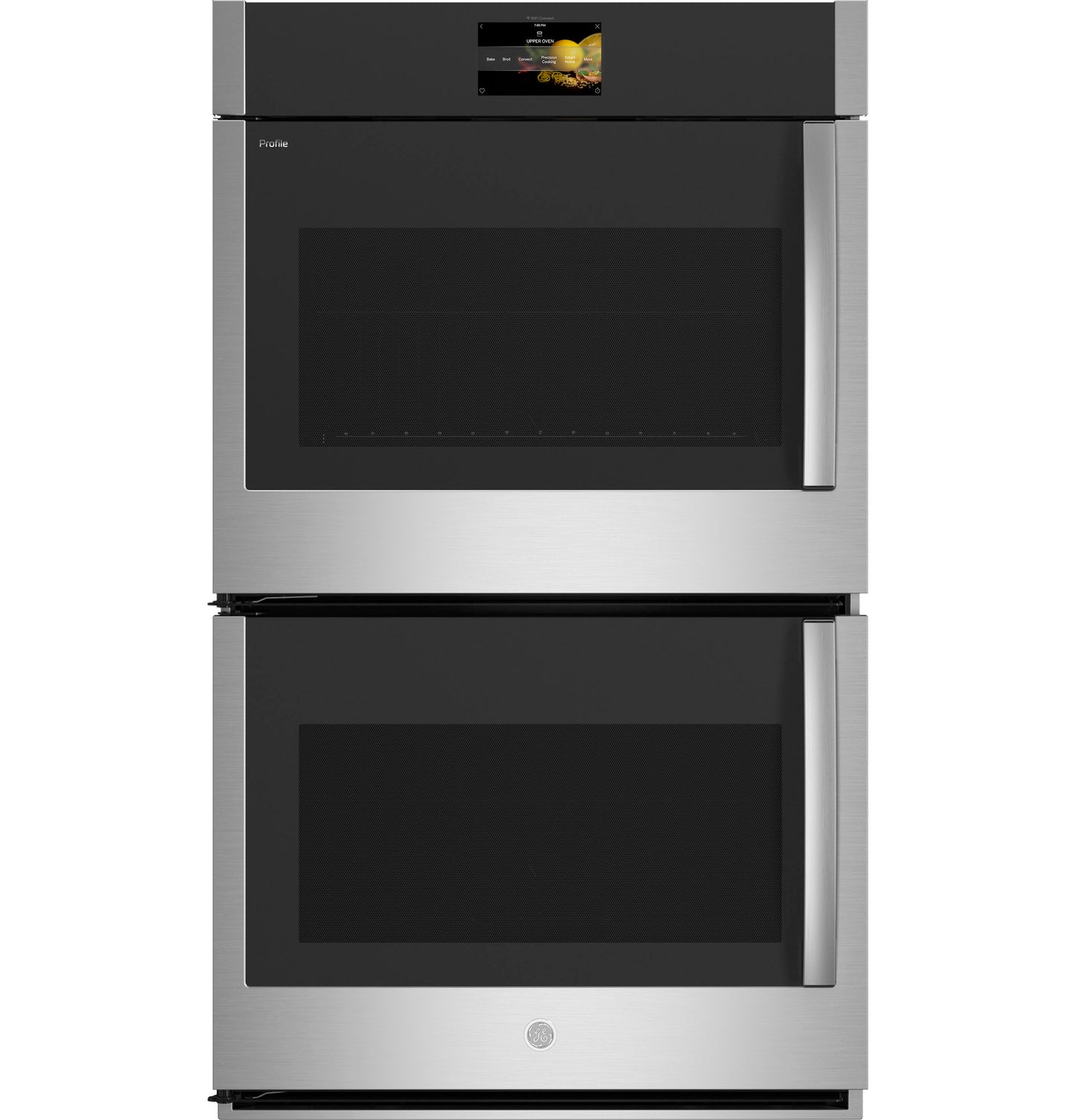 Ge Appliances PTD700LSNSS Ge Profile™ 30" Smart Built-In Convection Double Wall Oven With Left-Hand Side-Swing Doors