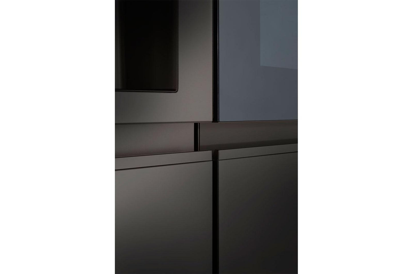 Lg LRSOC2306D 23 Cu. Ft. Side-By-Side Counter-Depth Instaview® Refrigerator With Craft Ice&#8482;