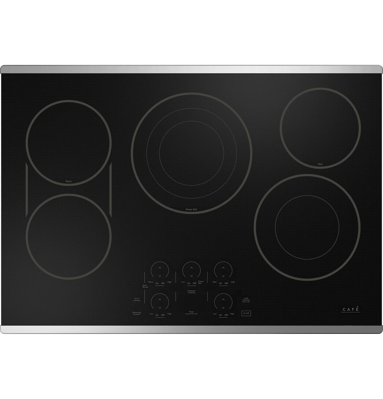 Cafe CEP90302TSS Café™ 30" Touch-Control Electric Cooktop