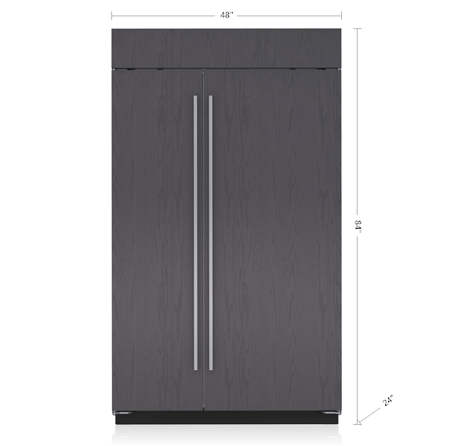 Sub-Zero CL4850SIDO 48" Classic Side-By-Side Refrigerator/Freezer With Internal Dispenser - Panel Ready