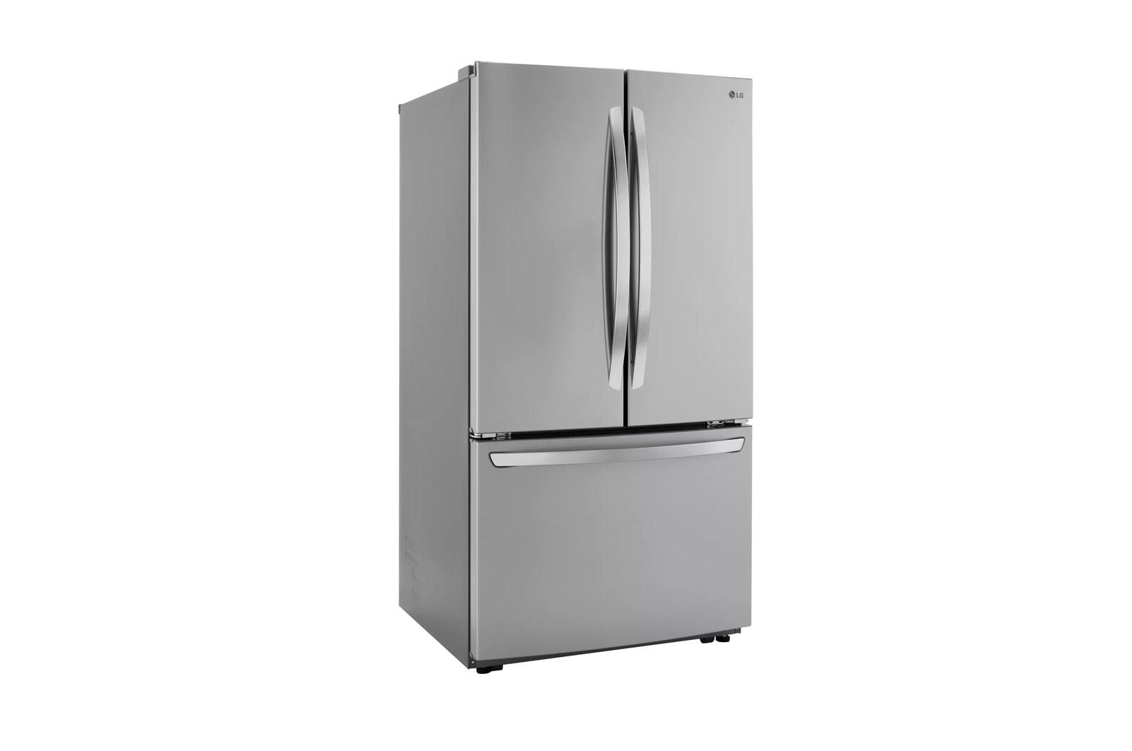 Lg LRFCC23D6S 23 Cu.Ft French Door, Counter-Depth, Non Dispense Refrigerator