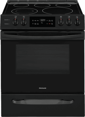 Frigidaire FFEH3054UB Frigidaire 30'' Front Control Freestanding Electric Range