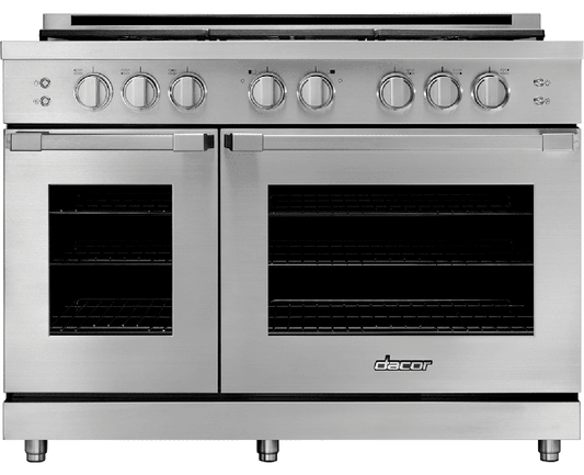 Dacor HGPR48CLPH 48" Gas Pro Range, Dacormatch, Liquid Propane/High Altitude