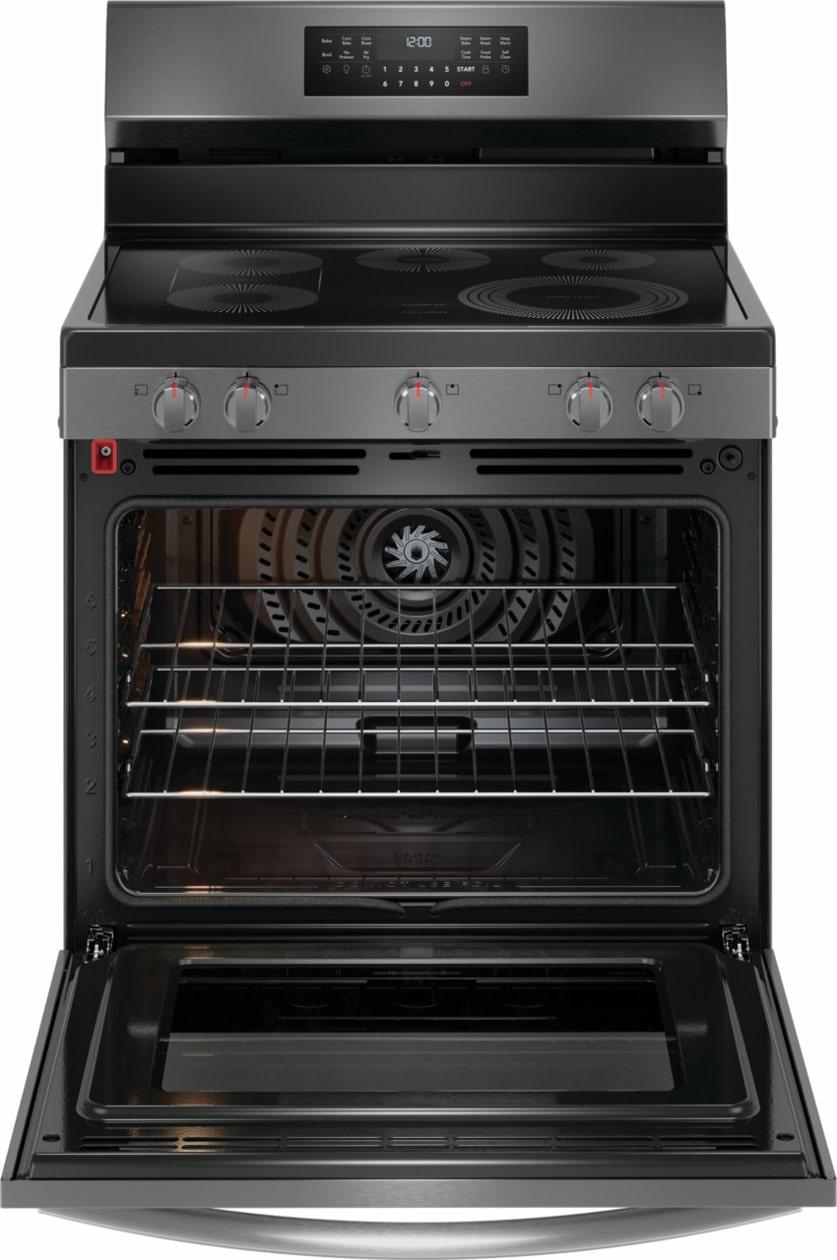 Frigidaire GCRE3060BD Frigidaire Gallery 30" Rear Control Electric Range With Total Convection