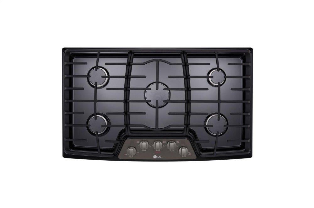 Lg LCG3611BD 36'' Gas Cooktop With Superboil&#8482;