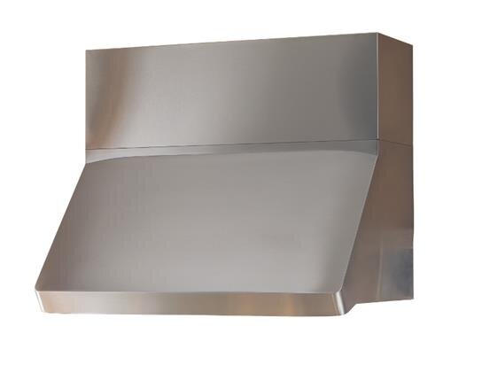 Best Range Hoods WP29M304SB Centro - 30" Stainless Steel Pro-Style Range Hood With Internal/External 300 To 1650 Max Cfm Blower Options