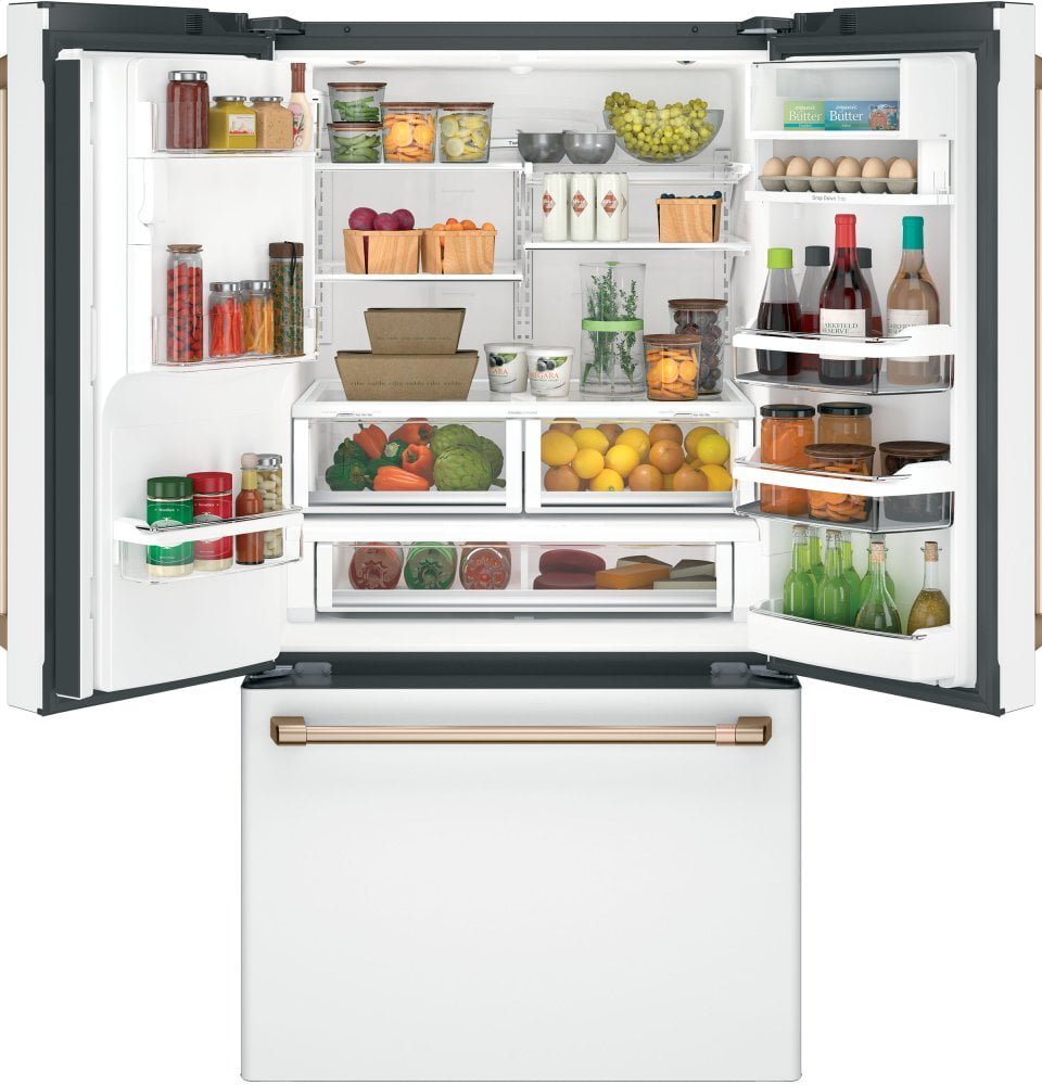 Cafe CFE28TP4MW2 Café Energy Star® 27.8 Cu. Ft. Smart French-Door Refrigerator With Hot Water Dispenser