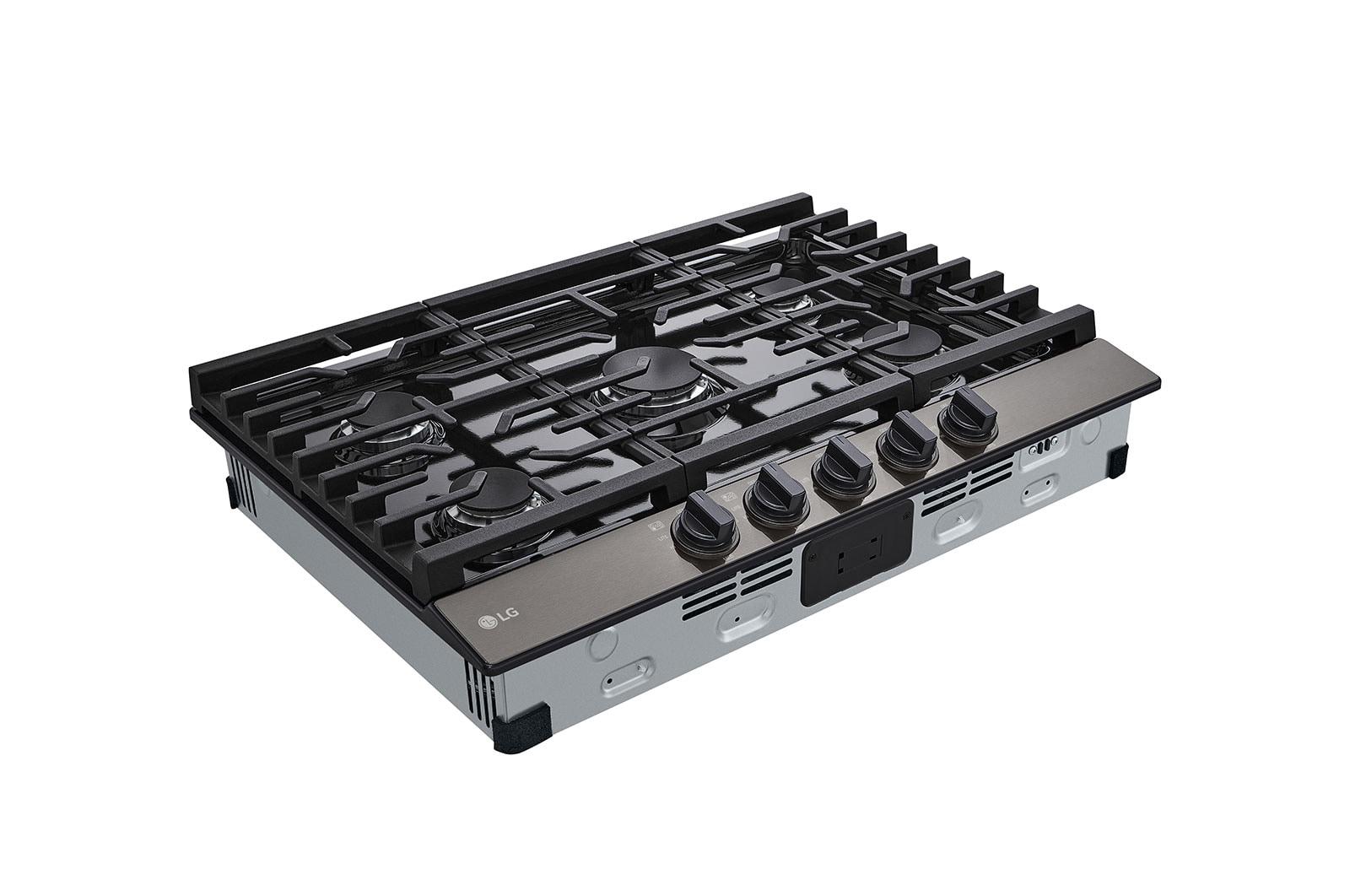Lg CBGJ3023D 30" Gas Cooktop With Ultraheat™ 20K Btu Burner