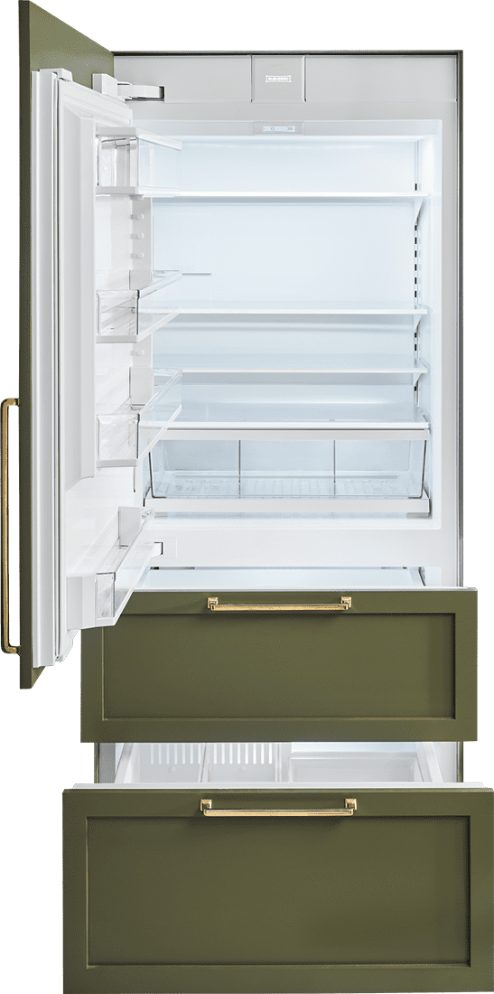 Sub-Zero IT36CIIDRH 36" Designer Over-And-Under Refrigerator/Freezer With Internal Dispenser And Ice Maker - Panel Ready