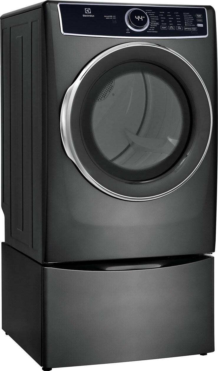 Electrolux ELFE7637BT Electrolux Front Load Perfect Steam&#8482; Electric Dryer With Balanced Dry&#8482; And Instant Refresh &#8482; 8.0 Cu. Ft.