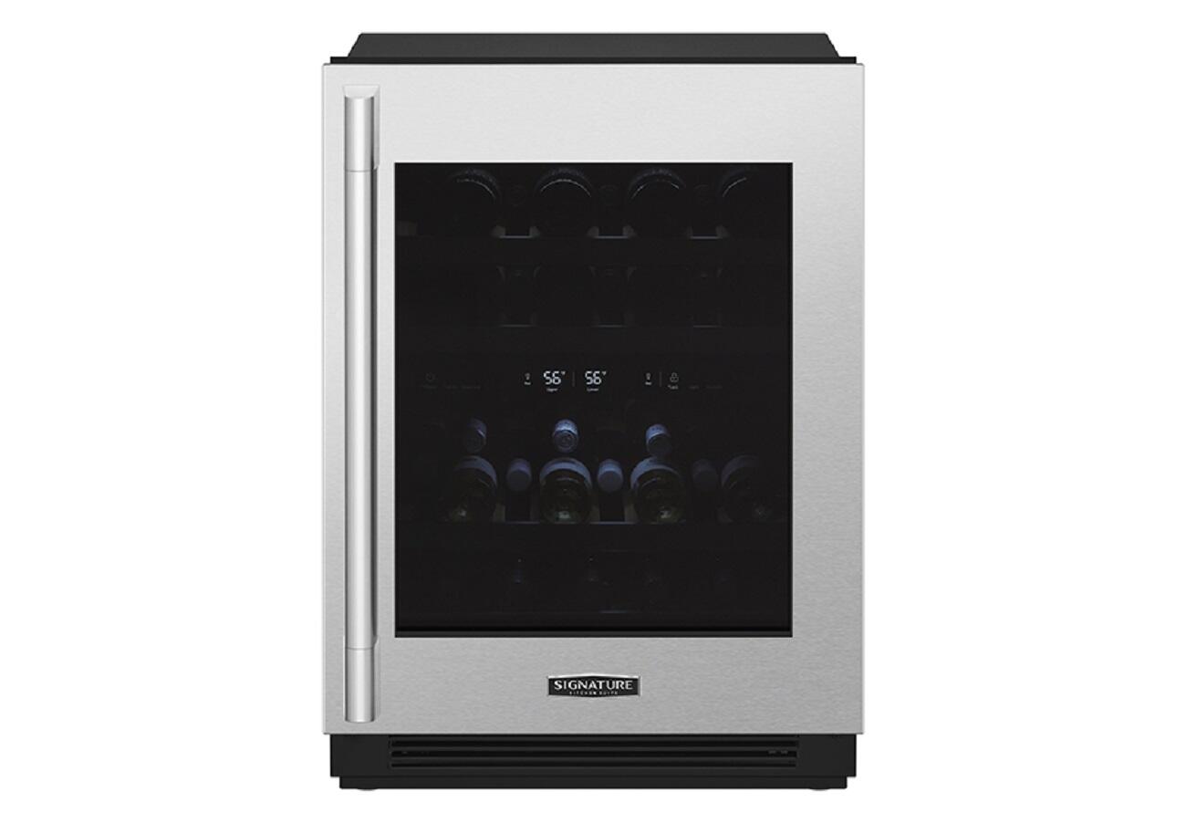 Signature Kitchen Suite SKSUW2401P 24-Inch Built-In Undercounter Wine Refrigerator