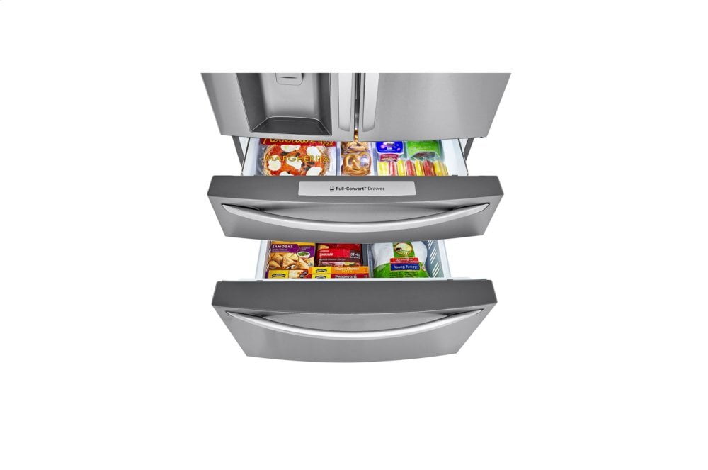 Lg LRMDC2306S 23 Cu. Ft. Smart Wi-Fi Enabled Counter-Depth Refrigerator With Craft Ice™ Maker