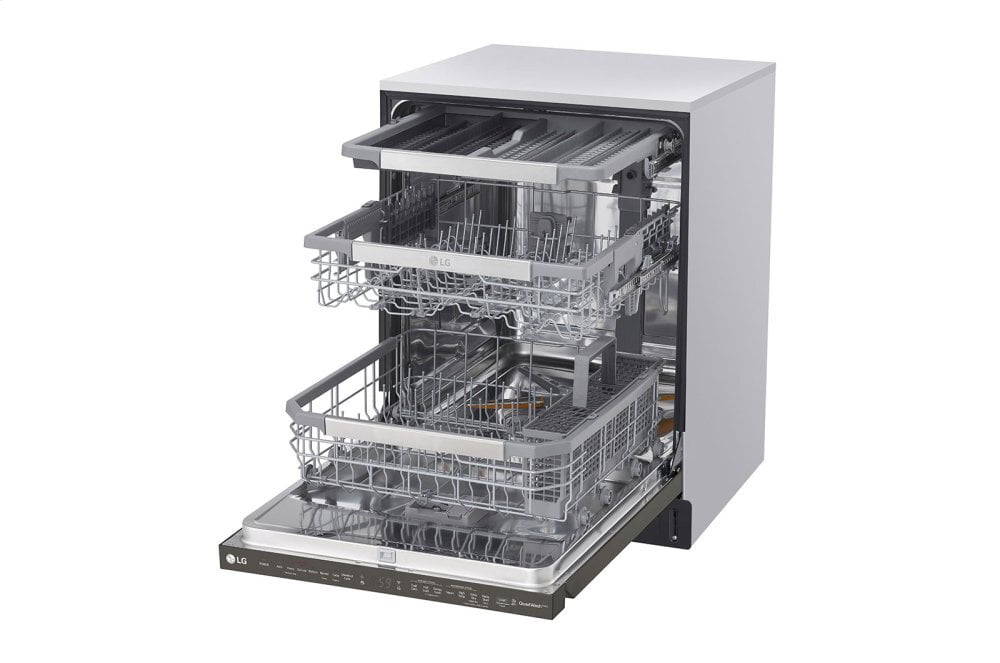 Lg LDP6810BD Top Control Smart Wi-Fi Enabled Dishwasher With Quadwash&#8482; And Truesteam®