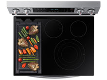 Samsung NE63A6711SS 6.3 Cu. Ft. Smart Freestanding Electric Range With No-Preheat Air Fry, Convection+ & Griddle In Stainless Steel