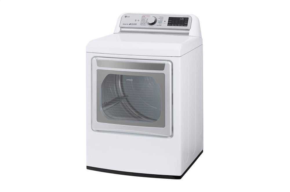 Lg DLGX7801WE 7.3 Cu.Ft. Smart Wi-Fi Enabled Gas Dryer With Turbosteam™