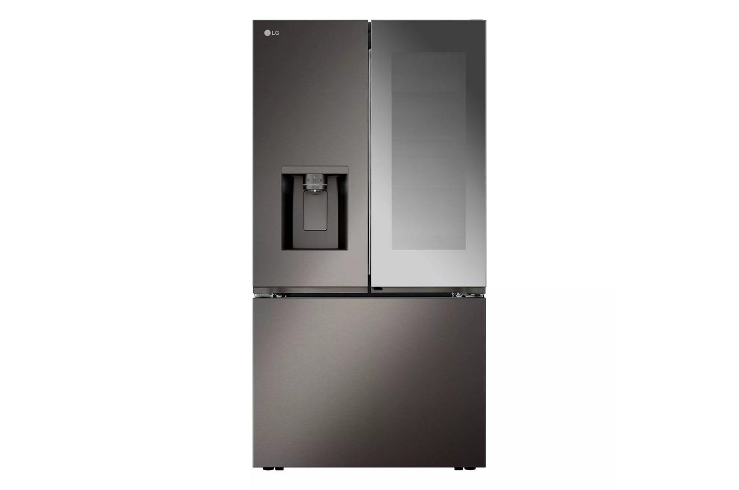Lg LRYKS3106D 31 Cu. Ft. Smart Standard-Depth Max™ French Door Refrigerator With Four Types Of Ice And Mirror Instaview®